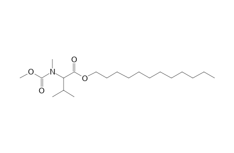 Valine, N-methyl-N-methoxycarbonyl-, dodecyl ester