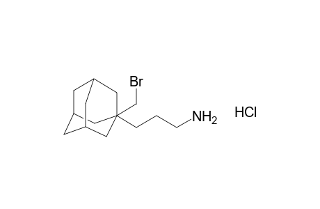 2-(3-aminopropyl)-2-(bromomethyl)adamantane, hydrochloride