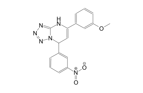 5-(3-methoxyphenyl)-7-(3-nitrophenyl)-4,7-dihydrotetraazolo[1,5-a]pyrimidine