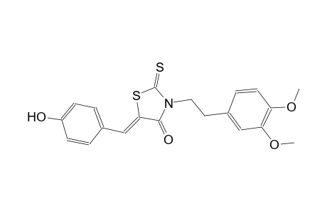 4-thiazolidinone, 3-[2-(3,4-dimethoxyphenyl)ethyl]-5-[(4-hydroxyphenyl)methylene]-2-thioxo-, (5Z)-