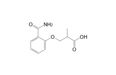 3-(2-carbamoylphenoxy)-2-methyl-propanoic acid