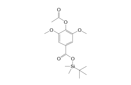 Tert-butyldimethylsilyl 4-acetoxy-3,5-dimethoxybenzoate