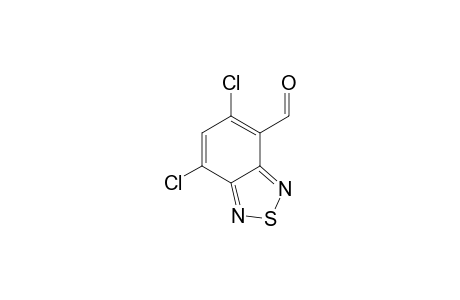 2,1,3-Benzothiadiazole-4-carboxaldehyde, 5,7-dichloro-