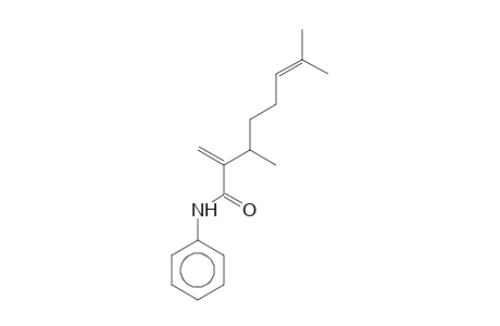 1,6-Octadiene-2-carboxanilide, 3,7-dimethyl-
