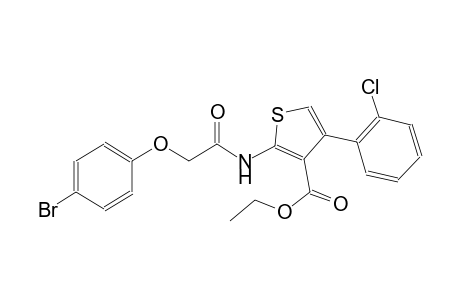 ethyl 2-{[(4-bromophenoxy)acetyl]amino}-4-(2-chlorophenyl)-3-thiophenecarboxylate