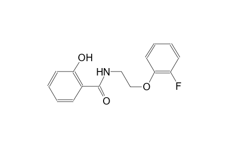 N-[2-(2-fluorophenoxy)ethyl]-2-hydroxybenzamide