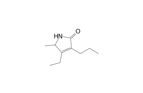 3-Ethyl-2-methyl-4-propyl-1,2-dihydropyrrol-5-one