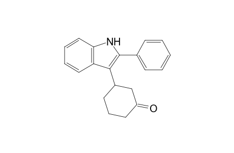 3-(2-phenyl-1H-indol-3-yl)-1-cyclohexanone