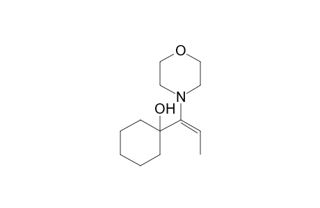 (E)-1-Morpholino-1-propenyl-1-cyclohexanol