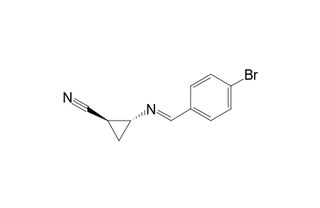 trans-2-{[(4-Bromophenyl)methylene]amino}cyclopropanecarbonitrile