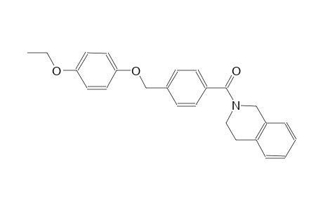 2-{4-[(4-ethoxyphenoxy)methyl]benzoyl}-1,2,3,4-tetrahydroisoquinoline