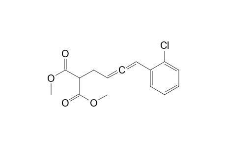 2-(4-(2-chlorophenyl)buta-2,3-dienyl)malonate