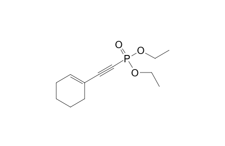 [2-(1-cyclohexen-1-yl)ethynyl]phosphonic acid, diethyl ester