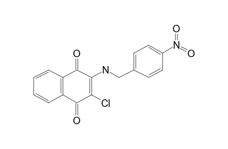 2-Chloro-3-{[(4-nitrophenyl)methyl]amino}naphthalene-1,4-dione