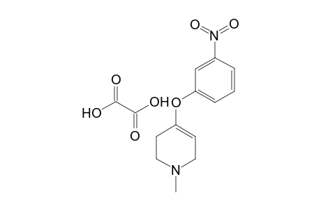 Oxalate salt of 1-methyl-4-(3-nitrophenoxy)-1,2,3,6-tetrahydropyridine