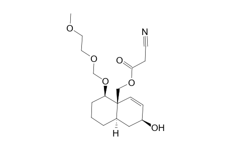 [(4R,4aS,7S,8aR)-4-(2-methoxyethoxymethoxy)-7-oxidanyl-2,3,4,7,8,8a-hexahydro-1H-naphthalen-4a-yl]methyl 2-cyanoethanoate