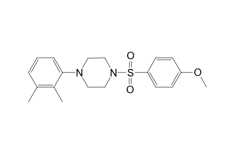 1-(2,3-Dimethylphenyl)-4-[(4-methoxyphenyl)sulfonyl]piperazine