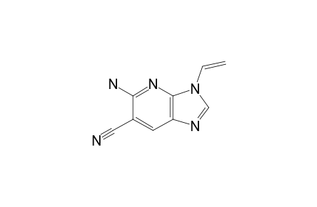 5-AMINO-3-VINYL-3H-IMIDAZO-[4,5-B]-PYRIDINE-6-CARBONITRILE