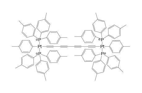 trans,trans-[(p-tol){Ptri(p-tol)}2Pt(tetraethynyl)Pt{P(p-tol)tri(p-tol)}2] [PtC8Pt]
