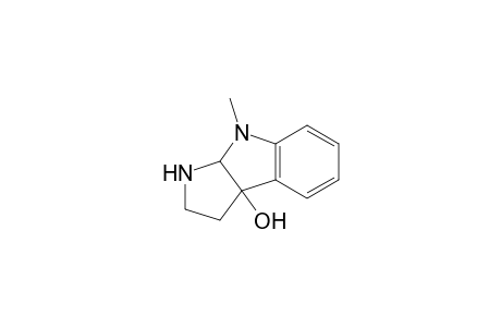 Pyrrolo[2,3-b]indol-3a(1H)-ol, 2,3,8,8a-tetrahydro-8-methyl-