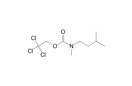 Carbamic acid, N-methyl-N-(3-methylbutyl)-, 2,2,2-trichloroethyl ester