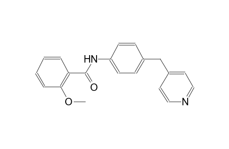 benzamide, 2-methoxy-N-[4-(4-pyridinylmethyl)phenyl]-