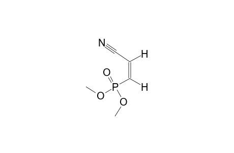 DIMETHYL-(Z)-(2-CYANO-1-VINYL)-PHOSPHONATE