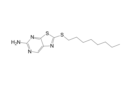 2-(Octylsulfanyl)[1,3]thiazolo[5,4-d]pyrimidin-5-amine