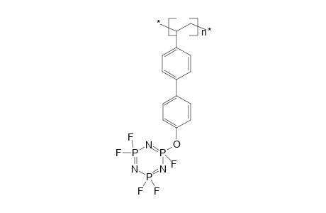 Poly[2,4,4,6,6-pentafluoro-2-(4'-vinyl-4-biphenylyloxy)-1,3,5,2lambda^5,4lambda^5,6lambda^5-triazatriphosphorine]