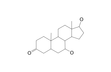 Androstan-3-one, 7,17-dihydroxy-, (5.beta.,7.alpha.,17.beta.)-