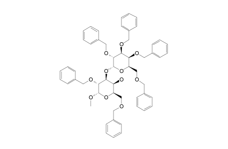METHYL-2,6-DI-O-BENZYL-3-O-(2,3,4,6-TETRA-O-BENZYL-ALPHA-D-GLUCOPYRANOSYL)-ALPHA-D-GALACTOPYRANOSIDE