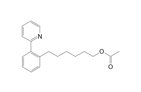 6-{2-(Pyridin-2-yl)phenyl}hexyl acetate