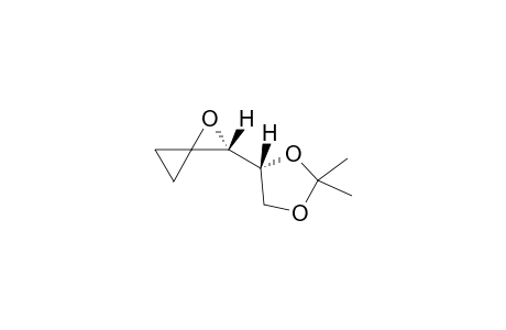 (2R)-2-[(4R)-2,2-dimethyl-1,3-dioxolan-4-yl]-1-oxaspiro[2.2]pentane