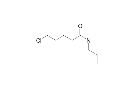 5-Chlorovaleramide, N-allyl-