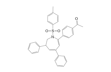 1-(4-(4,6-Diphenyl-1-tosyl-6,7-dihydro-1H-azepin-2-yl)phenyl)ethanone