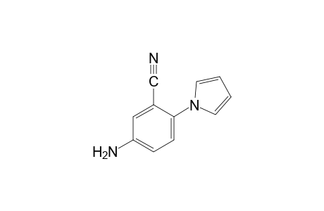 5-amino-2-(pyrrol-1-yl)benzonitrile