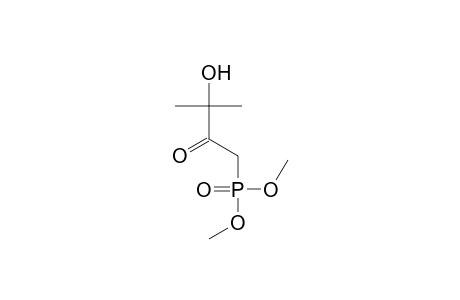 phosphonic acid, (3-hydroxy-3-methyl-2-oxobutyl)-, dimethyl ester