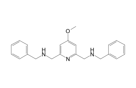 benzyl-[[6-[(benzylamino)methyl]-4-methoxy-2-pyridyl]methyl]amine
