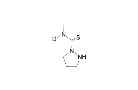 1-(N-(N-Deuterio)-methylthiocarbamoyl)pyrazolidine