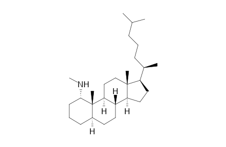 1.alpha.-methylamino-5.alpha.-cholestane