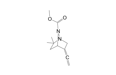 1,7-Diaza-5,5-dimethyl-3-ethylidenebicyclo[2.2.1]heptane-7-carboxylic acid methyl ester