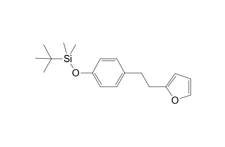 t-Butyl-[4-(2-furan-2-ylethyl)phenoxy]dimethylsilane