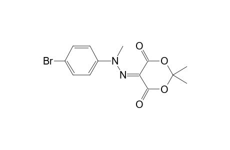 1,3-Dioxan-2,2-dimethyl-4,5,6-trion-5-(4-bromophenyl)-methylhydrazone