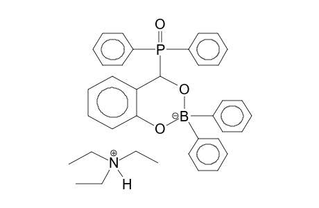 TRIETHYLAMMONIUM 5,6-BENZO-4-DIPHENYLPHOSPHORYL-2,2-DIPHENYL-1,3-DIOXA-2-BORATACYCLOHEXANE