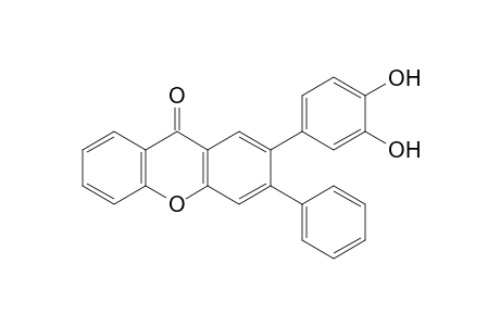 2-(3,4-Dihydroxyphenyl)-3-phenyl-9H-xanthen-9-one
