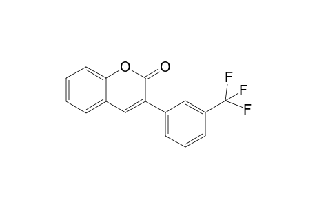 3-(3-(Trifluoromethyl)phenyl)-2H-chromen-2-one