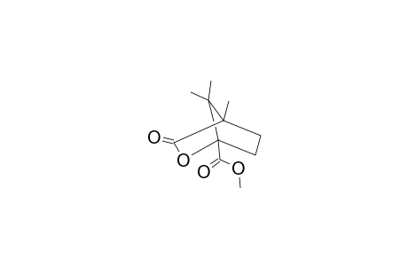 4,7,7-Trimethyl-3-oxo-2-oxabicyclo[2.2.1]heptane-1-carboxylic acid, methyl ester