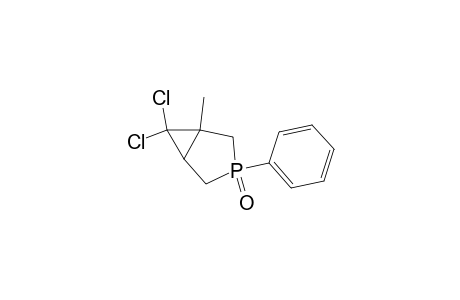 6,6-Dichloro-1-methyl-3-phenyl-3-phosphabicyclo[3.1.0]hexane 3-oxide