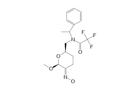 METHYL-2,3,4,6-TETRADEOXY-2-HYDROXYIMINO-6-{TRIFLUOROACETYL-[(1R)-PHENYLETHYL]-AM-beta-D-GLYCERO-HEXAPYRANOSIDE