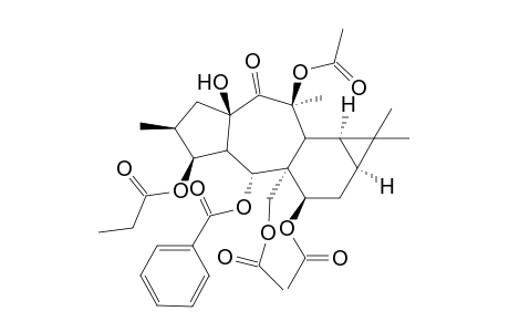 Premyrsinol-3-propanoate-5-benzoate - 7,13,17-Triacetate